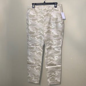 Nine West Womens Dress Pants: Camo